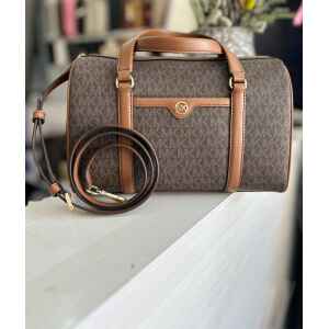MK TRAVEL MD DUFFLE SATCHEL BROWN