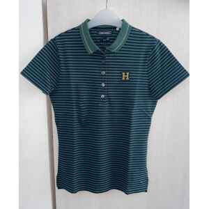TH POLO TSHIRT STRIP GREEN