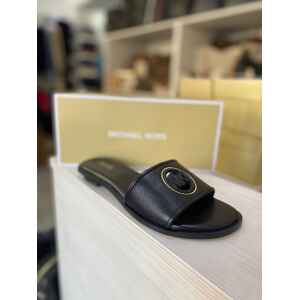 MK DEANNA CUT OUT SLIDE BLACK
