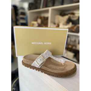 MK EASTON FLAT THONG VANILLA