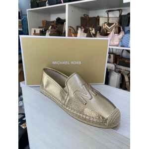 MK HASTINGS ESPADRILLE PALE GOLD