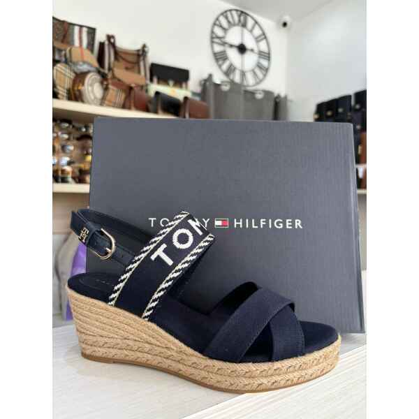 TH EO/ELBA 94D SPACE BLUE BRANDED STRAP WEDGE