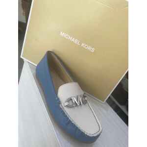 MK REED LOAFER DENIM BLUE/WHITE