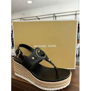 MK AUBREY CUT OUT WEDGE BLACK