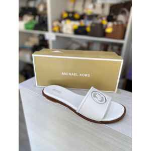 MK DEANNA CUT OUT SLIDE OPTIC WHITE