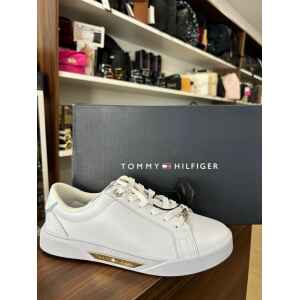 TH GOLDEN HW COURT SNEAKER WHITE/WELL WATER