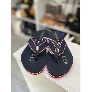 TH FLIP FLOPS KNITTED STRAP NAVY