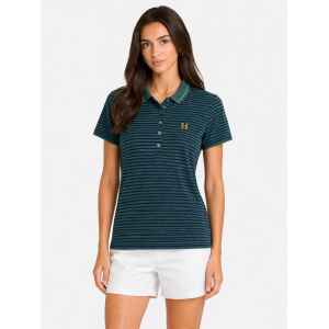 TH POLOSHIRT STRIPED GREEN/BLACK
