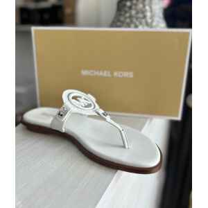 MK AUBREY CUT OUT THONG OPTIC WHITE