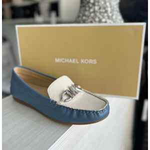 MK REED LOAFER DENIM BLUE/WHITE