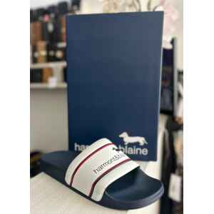 HB SLIDER EVA WHITE/BLUE