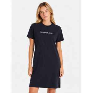 CALVIN KLEIN JEANS T-SHIRT DRESS BLACK