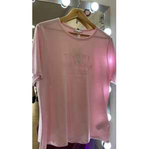 TH PINK TSHIRT 'TOMMY NEW YORK' PINK LETTERS