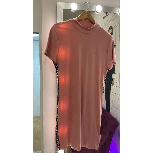 TH KNITTED DRESS PINK