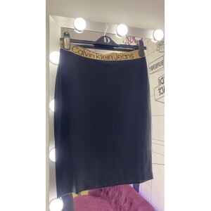 CK MILANO SKIRT BLACK BRANDED LINE CAMEL