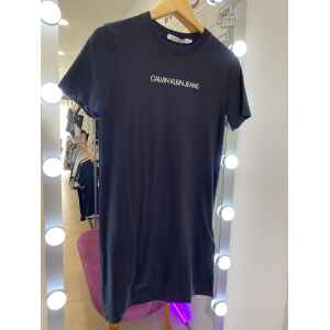 CK DRESS TSHIRT BRANDED 'CALVIN KLEIN' WHITE