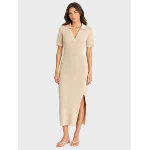 TH POLOSHIRT MIDI-AXI DRESS