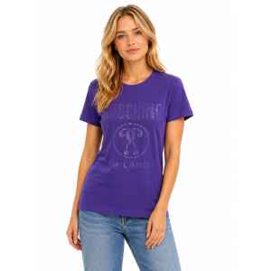 MOSCHINO MILANO PURPLE T-SHIRT