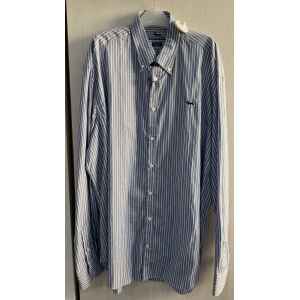 HB STRIPPED LIGHT BLUE SHIRT