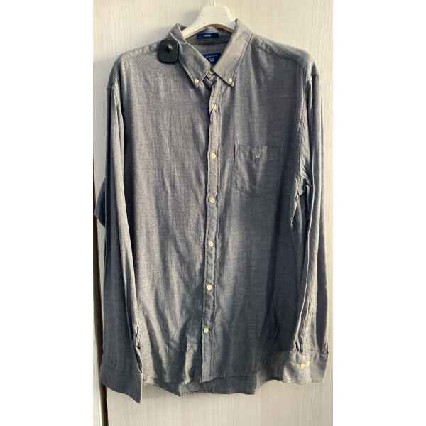 GANT SHIRT DARK GRAY