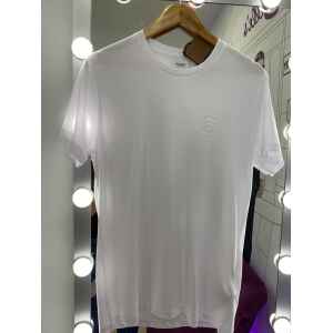 BURBERRY MEN TSHIRT SQUARE "B" WHITE