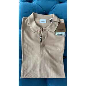 BURBERRY MEN POLO TSHIRT BEIGE