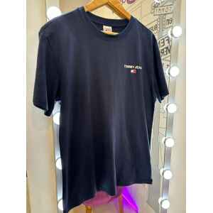 TOMMY JEANS TSHIRT BLUE (BACK PRINT)