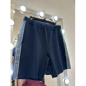 GUESS COTTON SHORT BLUE CORNER LINE