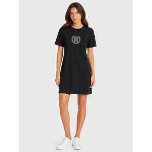 TH BLACK T-SHIRT DRESS