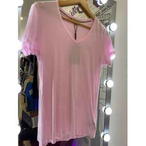 BURBERRY PINK TSHIRT V NECK