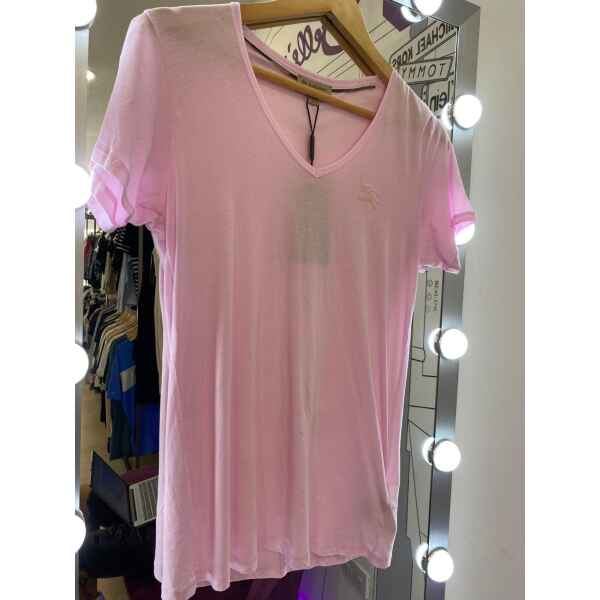 BURBERRY PINK TSHIRT V NECK