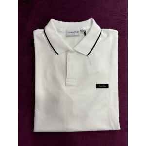 CK WHITE POLO SHIRT