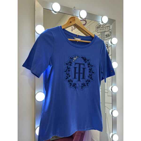 TH TSHIRT ROYAL BLUE LOGO