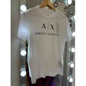 AX TSHIRT WHITE CLASSIC LOGO