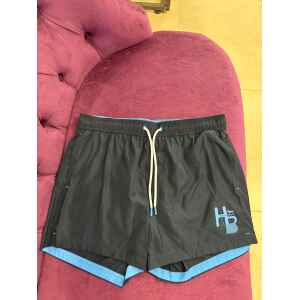 HB DARK BLUE SWIM SHORTS