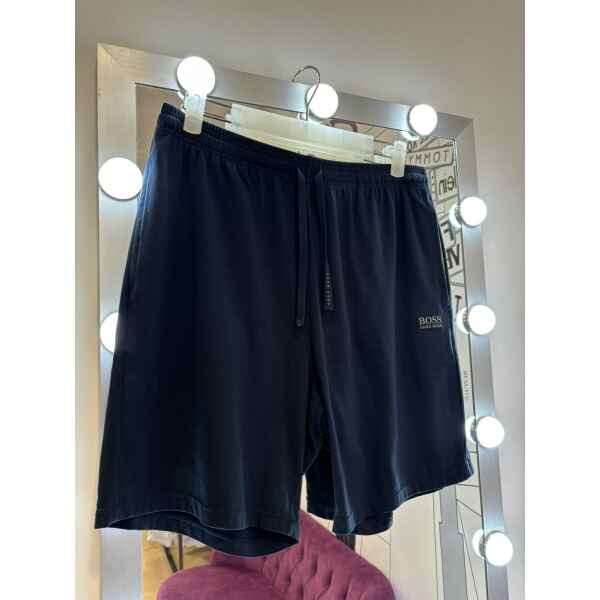 HUGO BOSS LIGHT COTTON BLUE NAVY SHORT