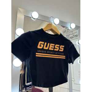 GUESS CROP TOP BRONZE PRINT