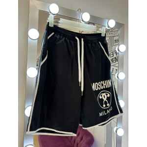 MOSCHINO BLACK SWIM SHORTS