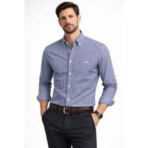 HB SHIRT STRIPPED BLUE