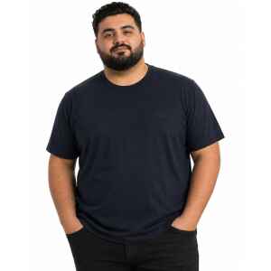 H&B NAVY BLUE T-SHIRT OVER FIT