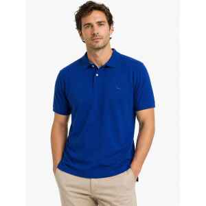 HB LIGHT MATERIAL ROYAL BLUE POLO SHIRT