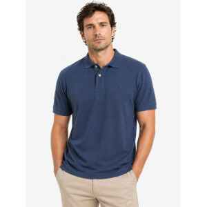 HB LIGHT MATERIAL DASTI BLUE POLO SHIRT