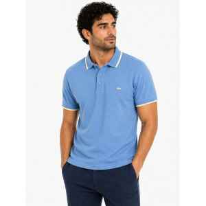 HB POLO SHIRT LIGHT BLUE/WHITE EDGES