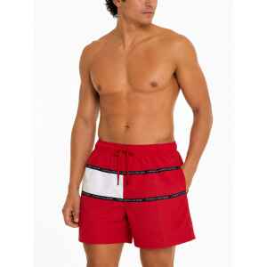 TH SWIM SHORT RED/WHITE