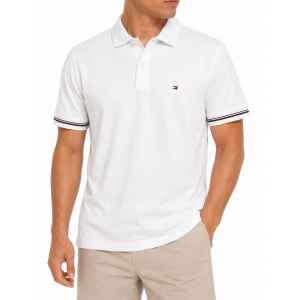 TH WHITE SLIM FIT POLO