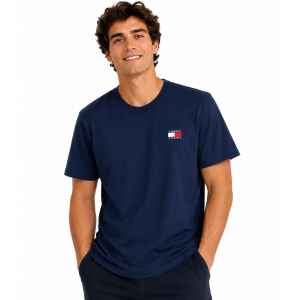 THJ BLUE T-SHIRT RAG BADGE