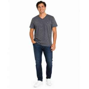 THJ V-NECK GREY T-SHIRT
