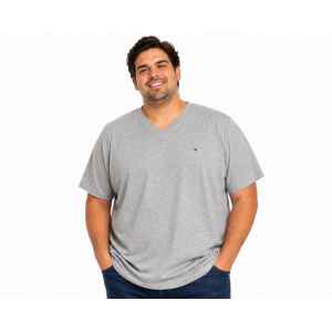 TOMMY V NECK LIGHT GREY