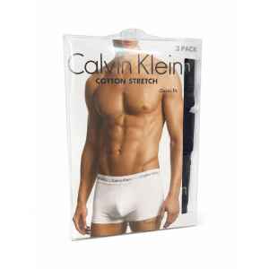 CK 3 PACK BOXERS BLACK