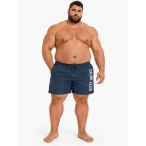 CK SWIMSHORT BLACK MEDIUM DRAWSTRING
